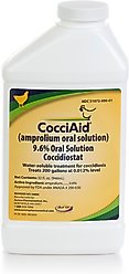 Aurora Pharmaceuticals CocciAid (Amprolium) 9.6% Oral Solution Coccidiostat Farm Animal Dewormer, 1-gal bottle slide 2 of 3