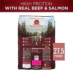 Purina ONE Natural High Protein True Instinct with Real Beef & Salmon Dry Dog Food, 27.5-lb bag slide 2 of 9