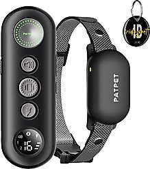 PATPET P680 Lightweight Remote Dog Training Collar, Black, 1 count
