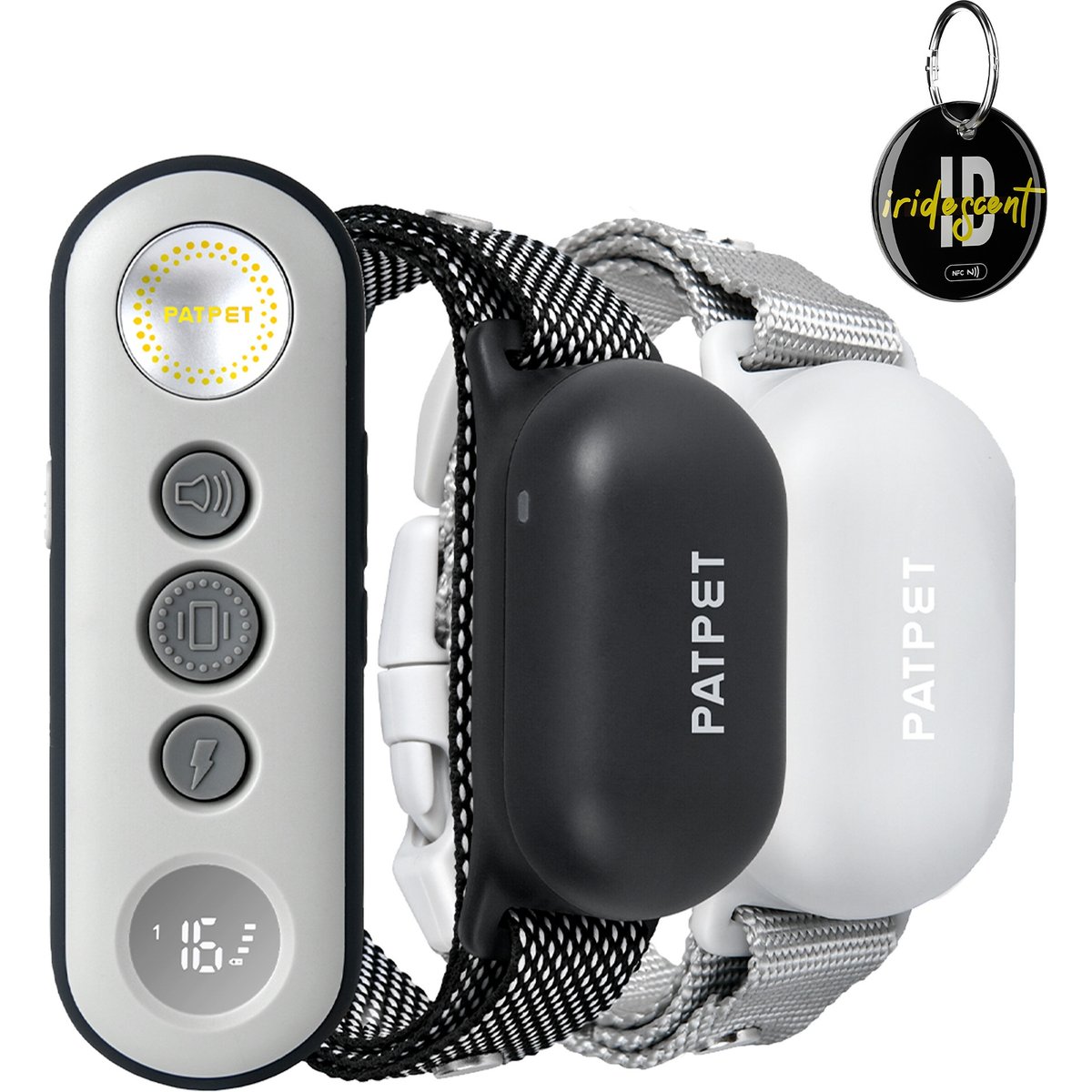 PATPET P680 Lightweight Remote Dog Training Collar, 2 count