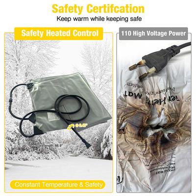 Aivituvin AIR88 Heated Waterproof Wooden Dog House, Brown