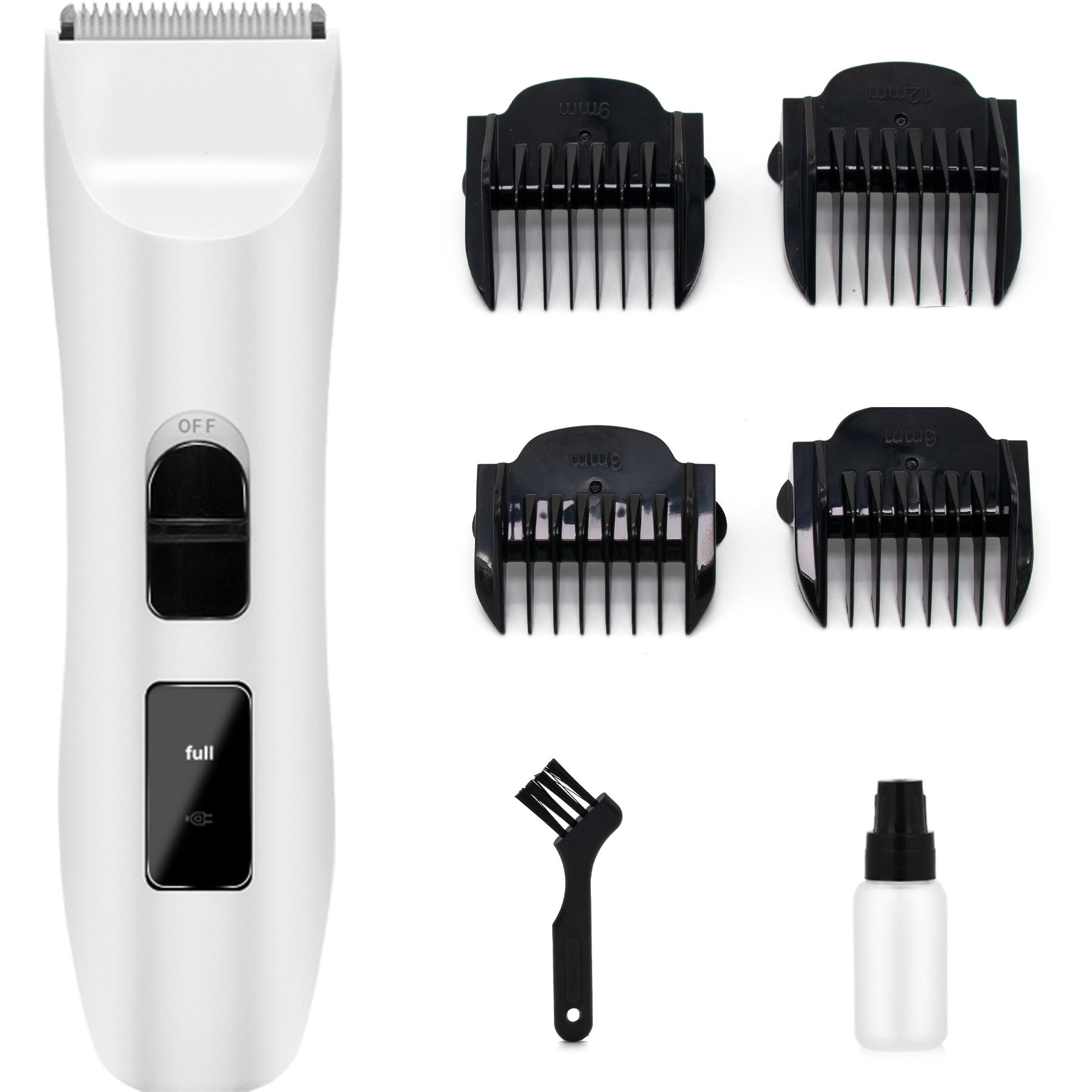 PATPET P710 Hairy Dog & Cat Grooming Clipper, White