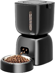 PATPET Visual Triple Seal with 10S Voice Record Automatic Dog & Cat Feeder, 3-L
