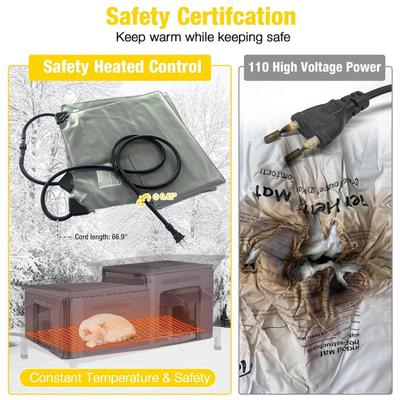 Show full view: Aivituvin Insulated Wooden Indoor & Outdoor Heated Cat House, Grey slide 5 of 8