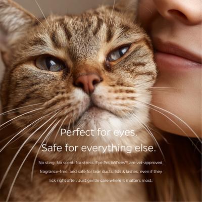 Show full view: Pet Parents Pet WiPees Dog & Cat Eye Wipes, 100 count slide 2 of 9