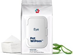 Pet Parents Pet WiPees Dog & Cat Eye Wipes, 100 count