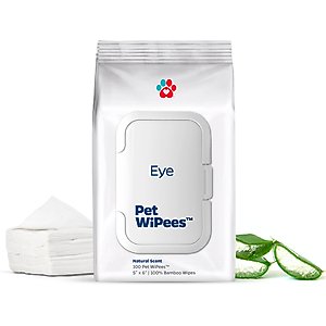 Pet Parents Pet WiPees Dog & Cat Eye Wipes, 100 count