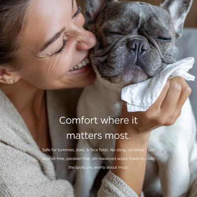 Show full view: Pet Parents Pet WiPees Antiseptic Dog & Cat Grooming Wipes, 100 count slide 4 of 9