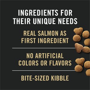 Purina Pro Plan Adult Indoor Hairball Management Salmon & Rice Formula Dry Cat Food, 7-lb bag