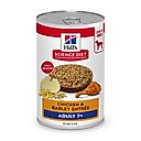 Hill's Science Diet Senior Adult 7+ Chicken & Barley Entree Wet Dog Food, 13-oz can, case of 12