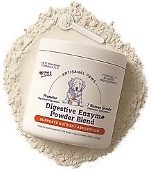Artisanal Paws Digestive Enzyme Support Formula Powder Supplement for Dogs, 3.8-oz jar slide 1 of 9