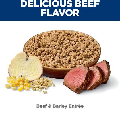 Show full view: Hill's Science Diet Adult Beef & Barley Entree Wet Dog Food, 13-oz can, case of 12 slide 5 of 12