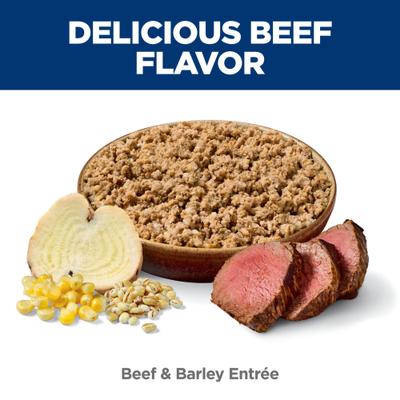 Show full view: Hill's Science Diet Adult Beef & Barley Entrée + Chicken & Barley Entrée Canned Dog Food slide 5 of 10