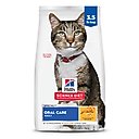Hill's Science Diet Adult Oral Care Chicken Recipe Dry Cat Food, 3.5-lb bag