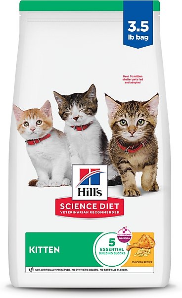 Hill's Science Diet Kitten Healthy Development Chicken Recipe Dry Cat Food