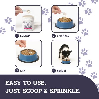 Show full view: Artisanal Paws Joint & Hip Daily Powder Supplement for Dogs, 3.8-oz jar slide 7 of 13
