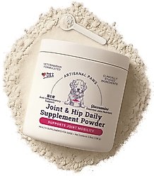 Artisanal Paws Joint & Hip Daily Powder Supplement for Dogs, 3.8-oz jar