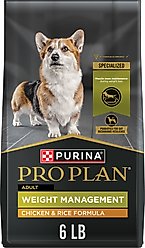 Purina Pro Plan Adult Weight Management Formula Dry Dog Food, 6-lb bag