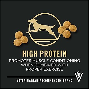Purina Pro Plan Adult Large Breed High Protein Chicken & Rice Dry Dog Food, 34-lb bag