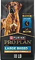 Purina Pro Plan Adult Large Breed High Protein Chicken & Rice Dry Dog Food, 18-lb bag