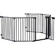 Show in main carousel: Zeus & Ruta Adjustable Safety Gate Dog Playpen, Black, 29-in, 6 panel slide 4 of 6