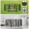 Show in main carousel: Zeus & Ruta Foldable Metal Dog Playpen, Black, 24-in, 8 panel slide 3 of 6