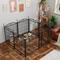 Show in main carousel: Zeus & Ruta Metal Foldable Dog Playpen, Black, 32-in, 8 panel slide 3 of 6