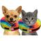Show in main carousel: COMFURT COLLAR Stuffed Not Inflatable Dog & Cat Recovery Collar, Tie/Dye, XX-Small slide 1 of 9