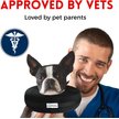 Show in main carousel: COMFURT COLLAR Stuffed Not Inflatable Dog & Cat Recovery Collar, Black, Medium slide 7 of 8