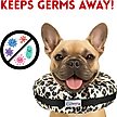 Show in main carousel: COMFURT COLLAR Stuffed Not Inflatable Dog & Cat Recovery Collar, Black, Medium slide 4 of 8
