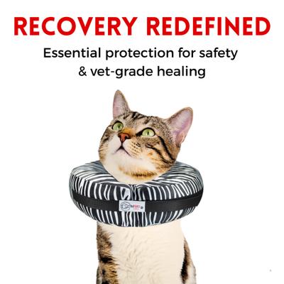 Show full view: COMFURT COLLAR Stuffed Not Inflatable Dog & Cat Recovery Collar, Tie/Dye, XX-Small slide 6 of 9