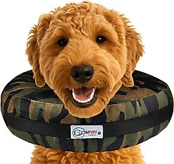 COMFURT COLLAR Stuffed Not Inflatable Dog & Cat Recovery Collar, Camo, X-Large