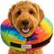 Show in main carousel: COMFURT COLLAR Stuffed Not Inflatable Dog & Cat Recovery Collar, Tie/Dye, X-Large slide 1 of 10