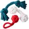 Show in main carousel: Pet Passion Christmas Brady Braided Rope Dog Tug Toy, 3 count, Holiday slide 1 of 7