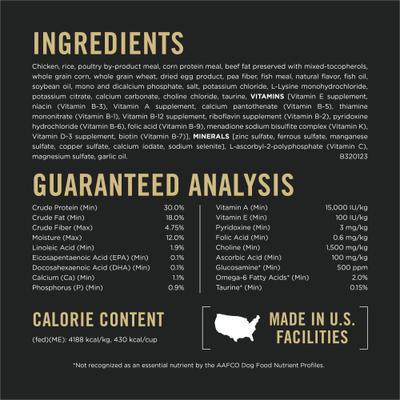 Show full view: Purina Pro Plan Sport Development Large Breed High-Protein 30/18 Chicken & Rice Formula Puppy Food, 18-lb bag slide 7 of 12