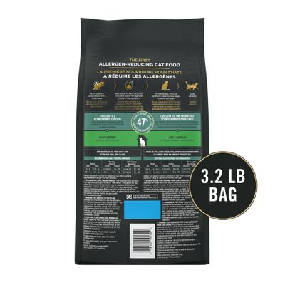 Show full view: Purina Pro Plan LIVECLEAR Adult Indoor Formula Dry Cat Food, 3.2-lb bag slide 3 of 13