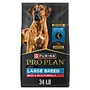 Purina Pro Plan Specialized Beef & Rice Formula High Protein Large Breed Dry Dog Food, 34-lb bag
