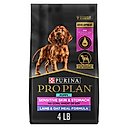 Purina Pro Plan Puppy Sensitive Skin & Stomach Lamb & Oatmeal Dry Dog Food, 4-lb bag