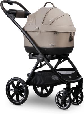 Show full view: Tavo Pets Maeve iso5X Wind Dog & Cat Car Seat & Roscoe Trek Stroller, Tawny/Chocolate slide 2 of 10