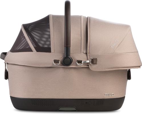 Show full view: Tavo Pets Maeve iso6X Wind Dog & Cat Car Seat, Fawn slide 6 of 10