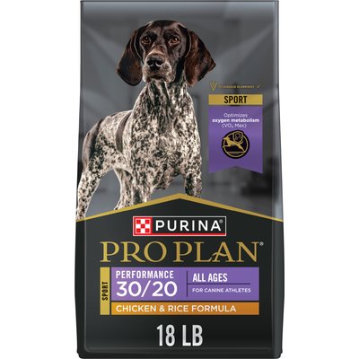 Purina Pro Plan Purina Pro Plan Sport All Life Stages Performance 30/20 Dog Food, 18lb