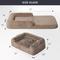 Show in main carousel: Bedsure Foldable Human Size Giant Dog Bed for Adults, XX-Large, Camel slide 8 of 10