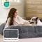 Show in main carousel: Bedsure Foldable Human Size Giant Dog Bed for Adults, XX-Large, Dark Grey slide 4 of 10