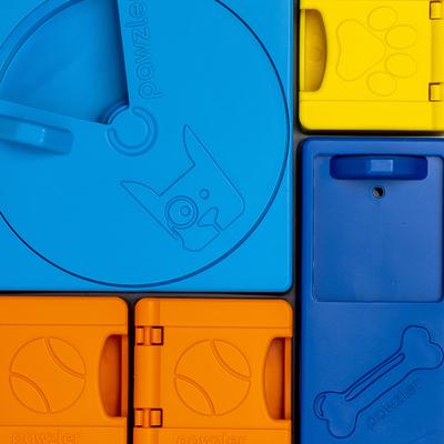 Show full view: Pawzler Rainbow Set Puzzle Dog Toy slide 5 of 8