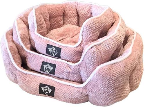 Show full view: One for Pets Snuggle Dog Bed, Pink, Large slide 2 of 9