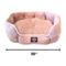 Show in main carousel: One for Pets Snuggle Dog Bed, Gray, Large slide 7 of 8