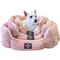 Show in main carousel: One for Pets Snuggle Dog Bed, Blue, Small slide 6 of 8