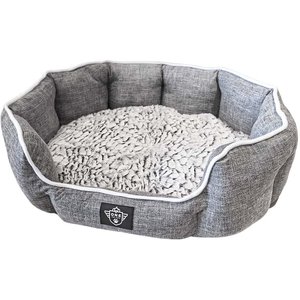 One for Pets Snuggle Dog Bed, Gray, Small