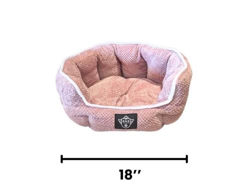 Show full view: One for Pets Snuggle Dog Bed, Blue, Small slide 5 of 8