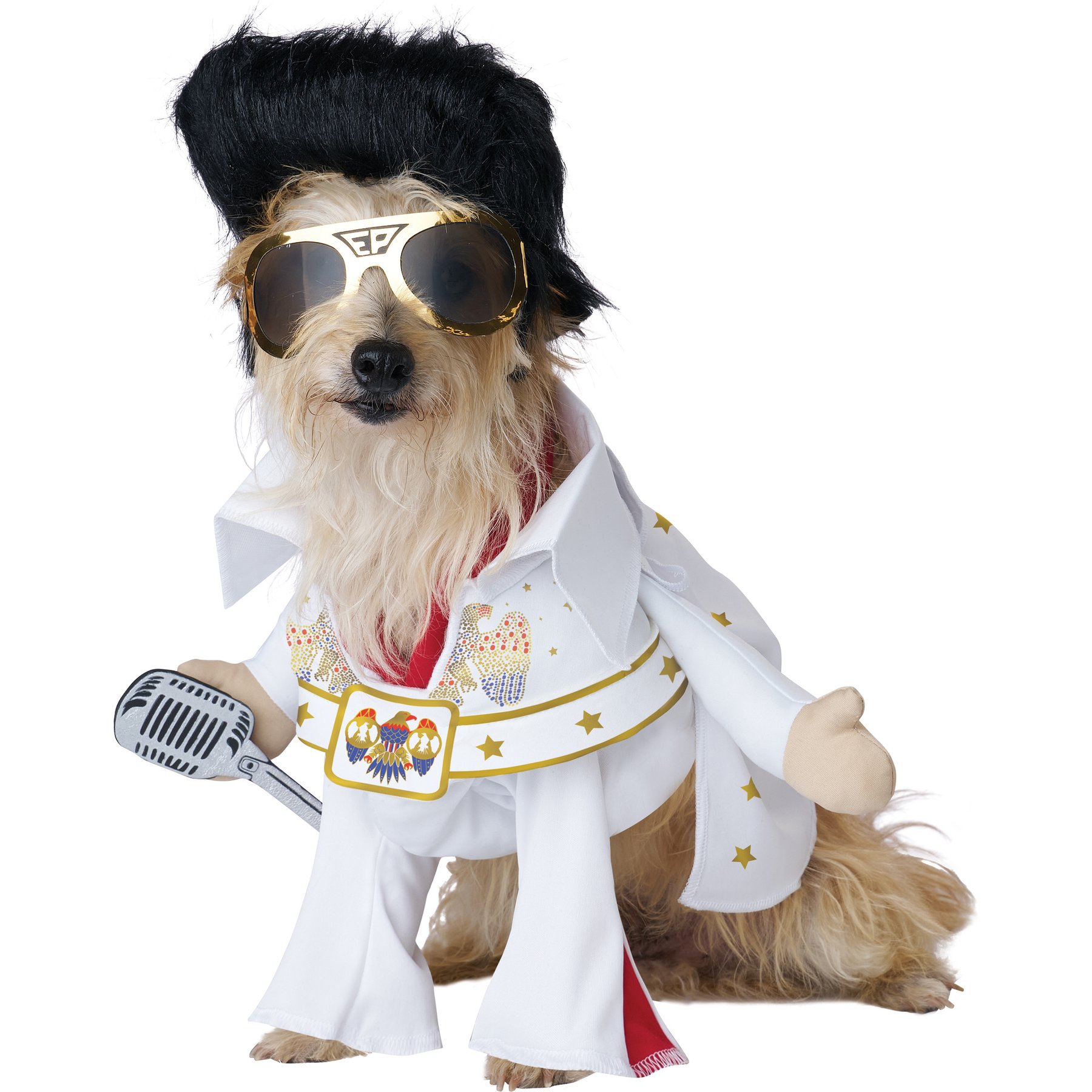 California Costumes Elvis American Eagle Dog Costume, Medium